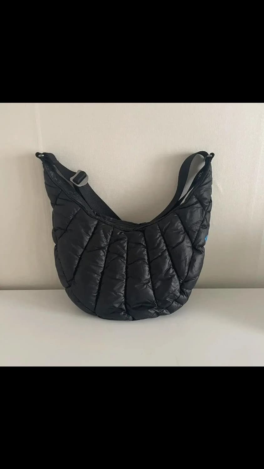 컬럼비아 패딩 크로스백 블랙 상품이미지2