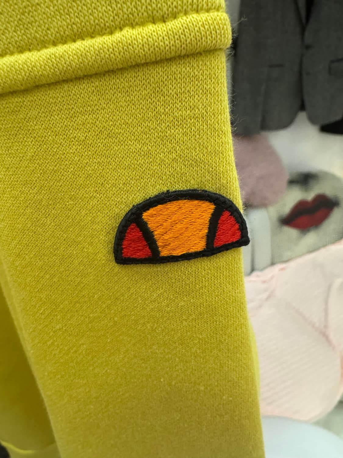 ellesse 로고 크루넥 맨투맨 (머스타드 옐로우) 상품이미지6