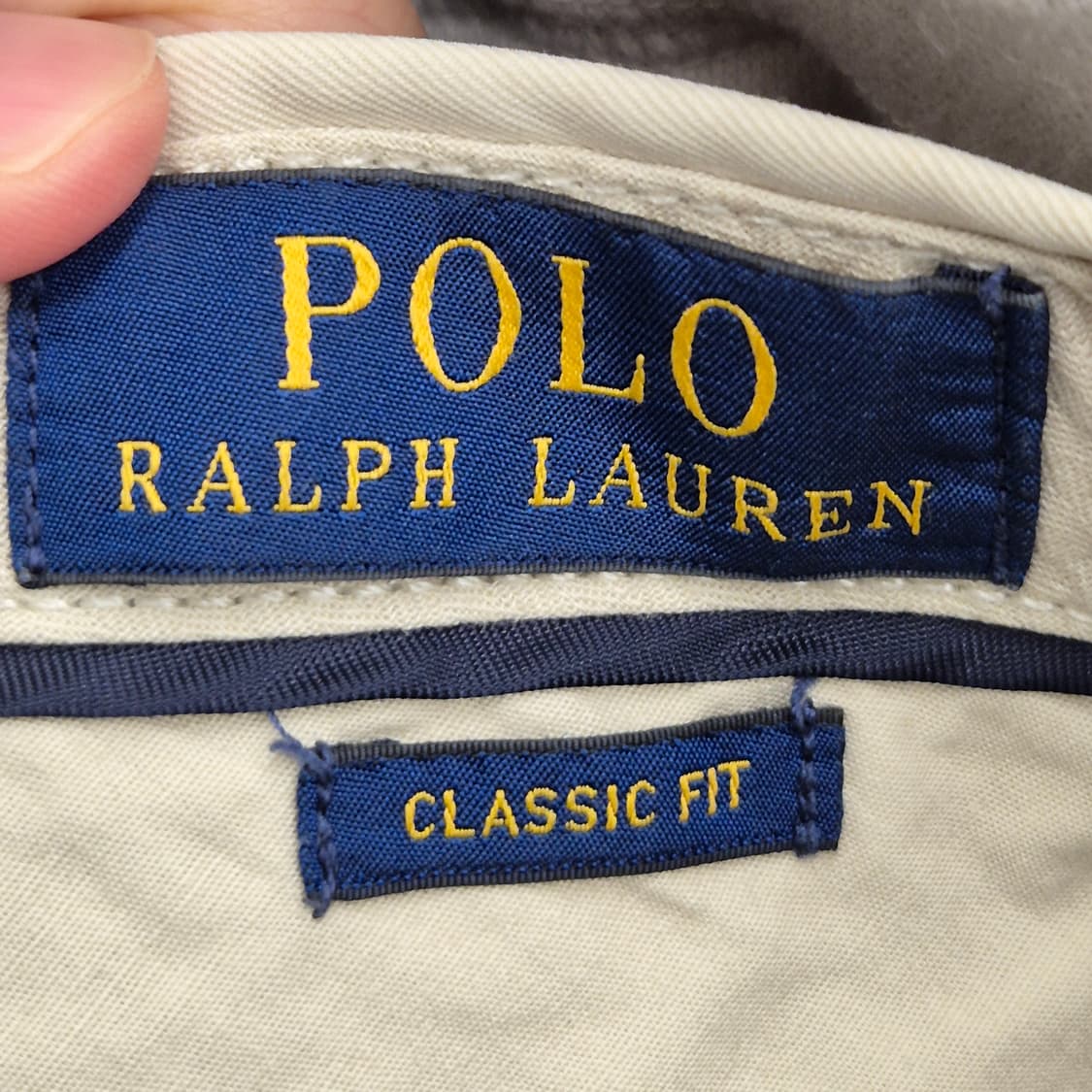 폴로 랄프로렌 클래식 핏 치노 반바지 33 상품이미지5