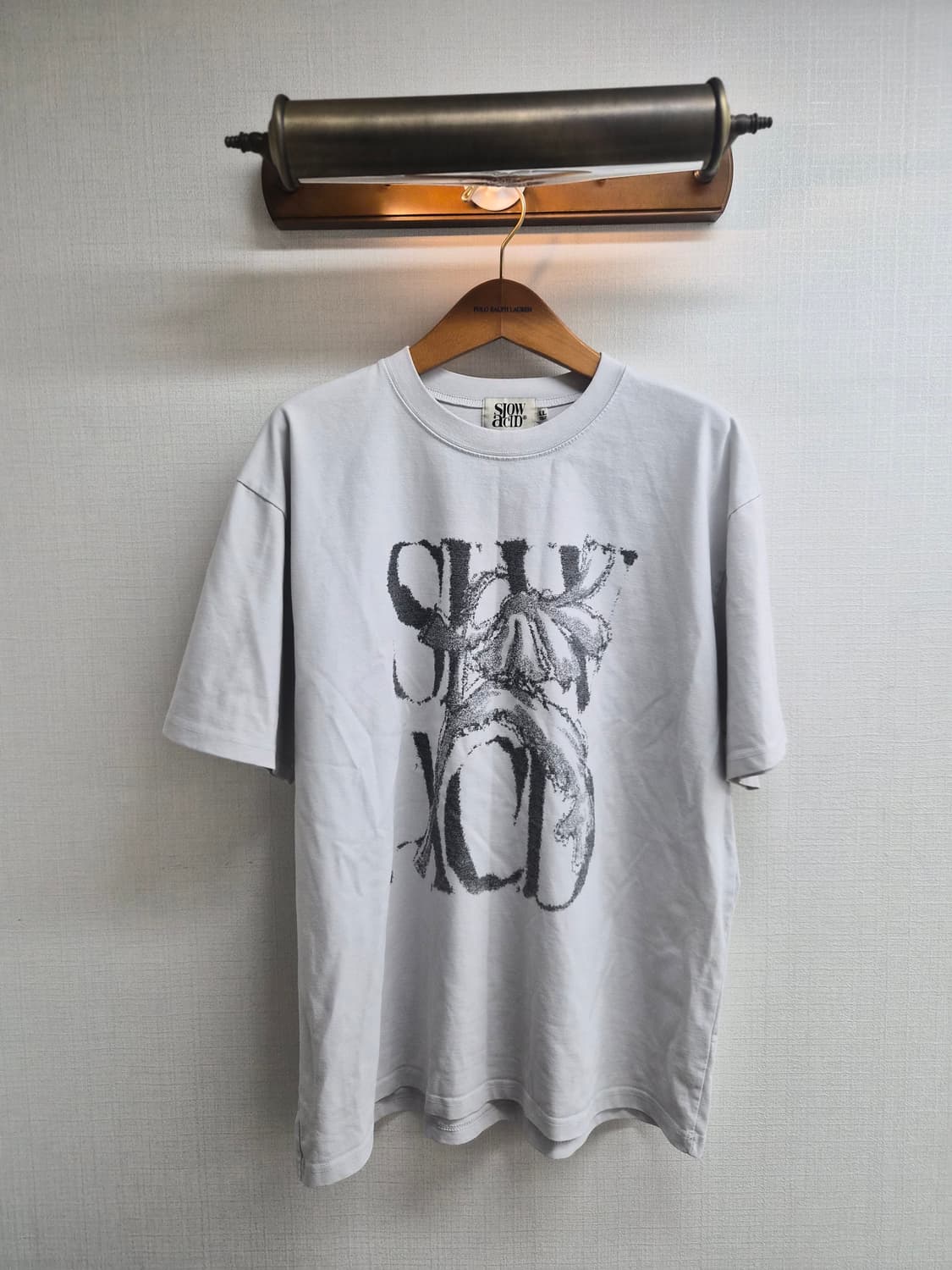 XL) 슬로우애시드 프린팅 반팔 티셔츠 팝니다 상품이미지1