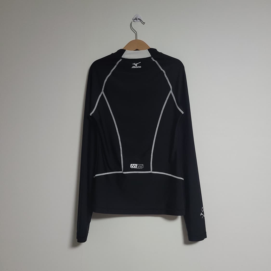 (S) Mizuno 미즈노 래쉬가드 셋 기능성 긴팔티 반바지 수영복 상품이미지2