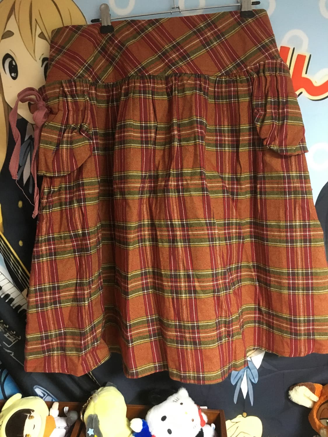 (Vin)빈티지 오렌지 스커트 치마 상품이미지1