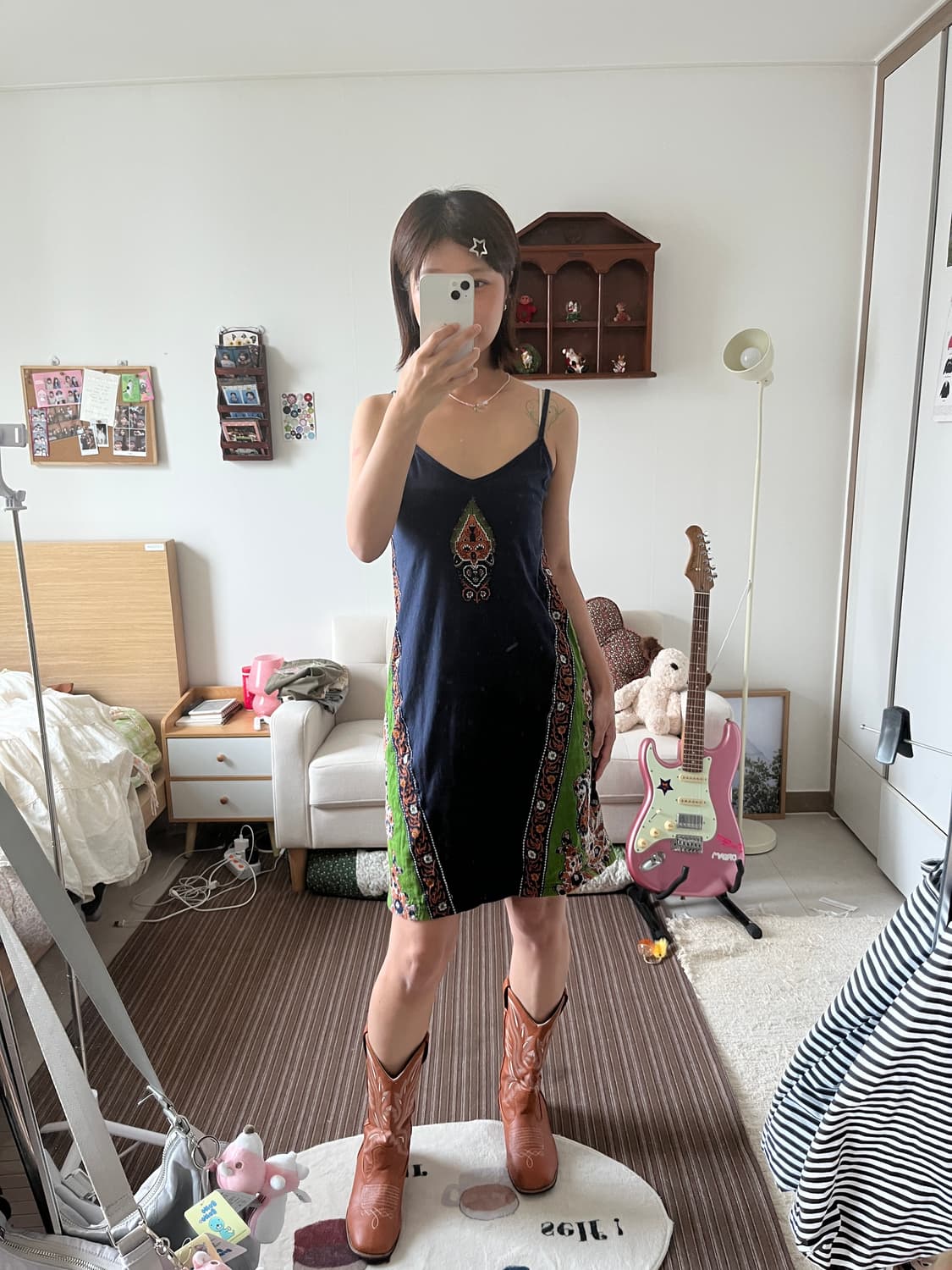빈티지 에스닉 원피스 상품이미지2