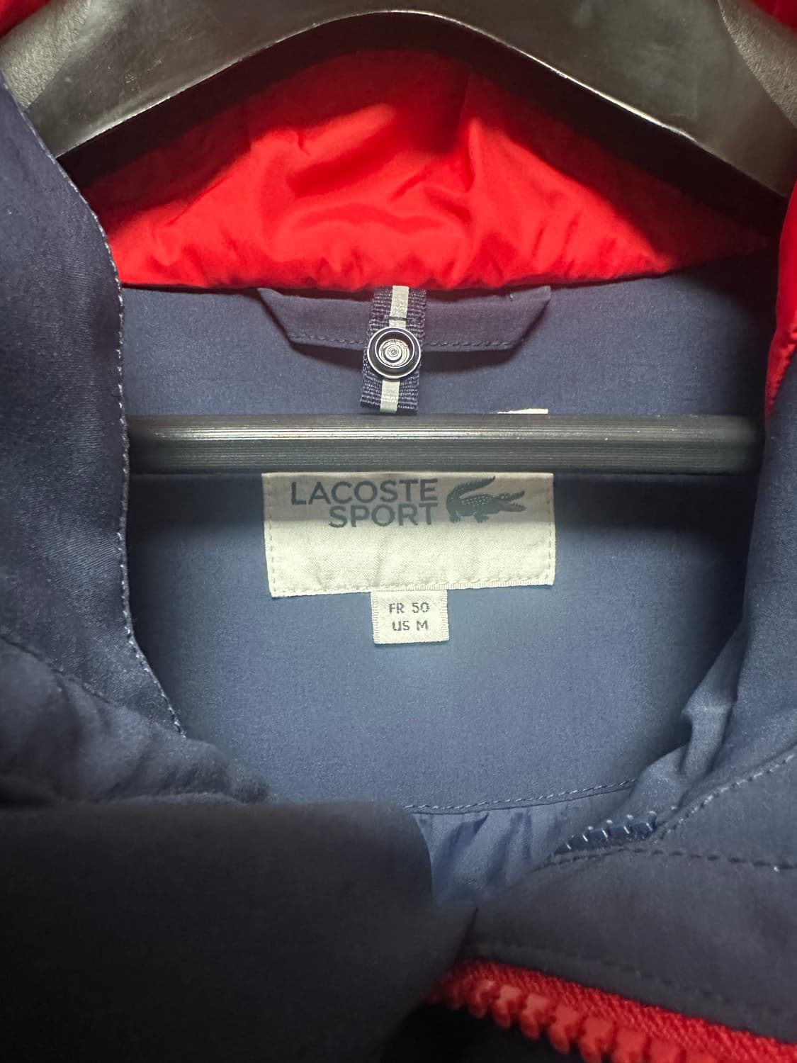 no.180 라코스테 신형 하이넥후드 패딩 점퍼xl 상품이미지4