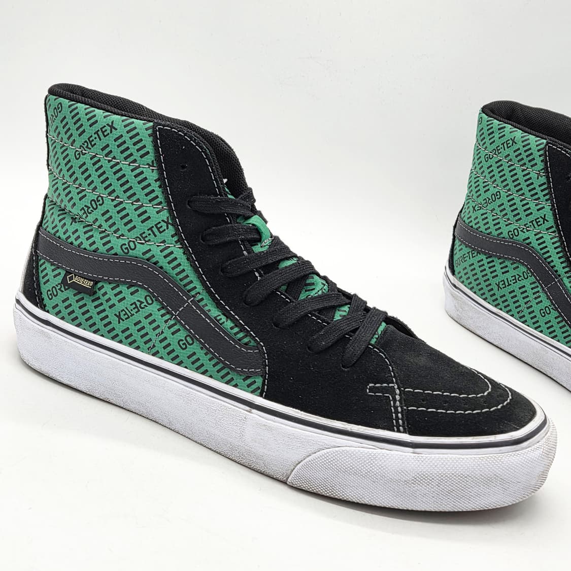 반스 볼트 스케이트하이 고어텍스 블랙 그린 (270) 상품이미지5