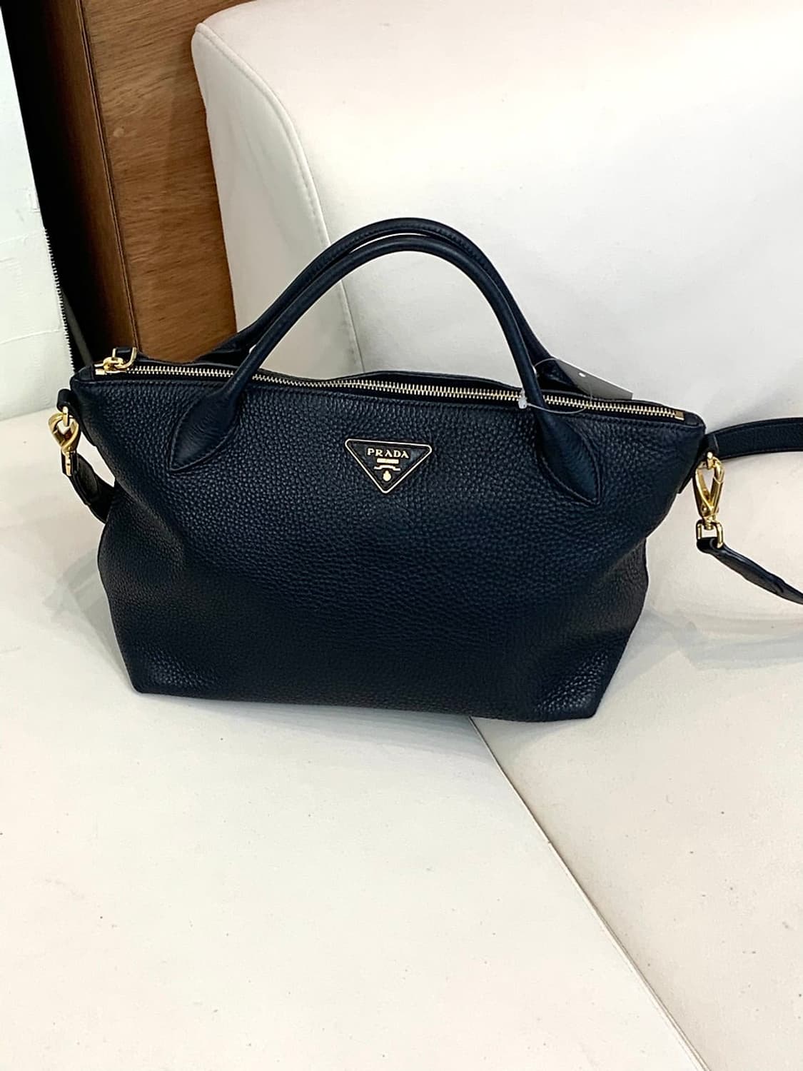 프라다 비텔로 다이노 탑핸들 투웨이백 (정품) 상품이미지1