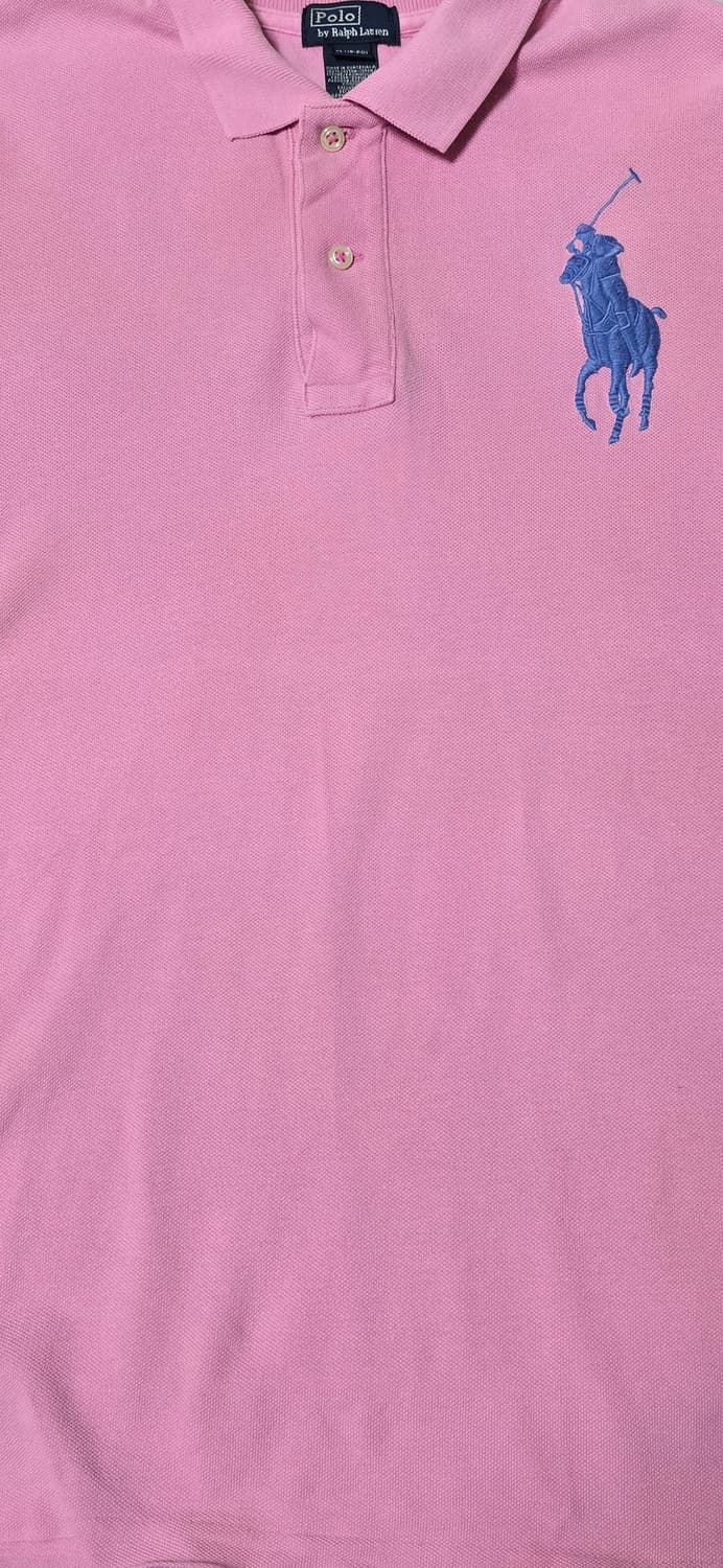 폴로 랄프로렌 빅포니 핑크 카라티 66/77 상품이미지5