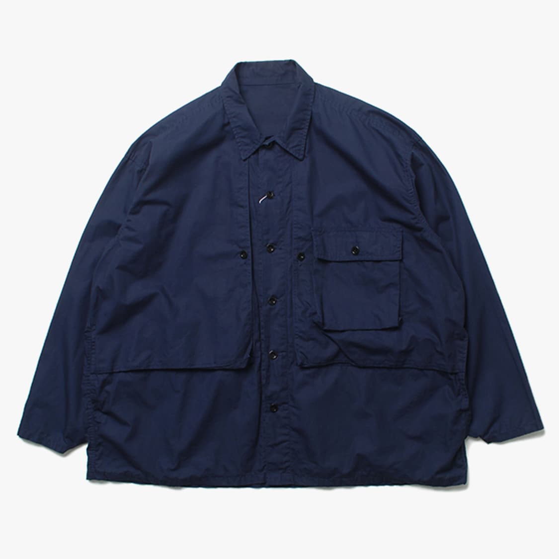 BEAMS "Navy Shirts Jacket" 상품이미지1