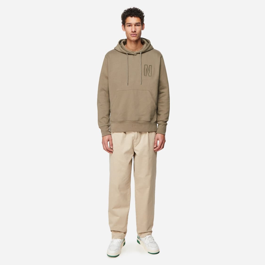 노스프로젝트 로고 후드 스웨트 셔츠 3 상품이미지8