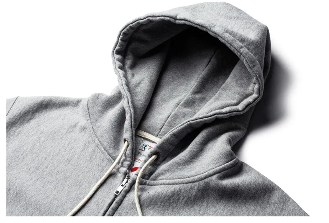 더레스큐 집업 후드 후디 그레이 상품이미지3