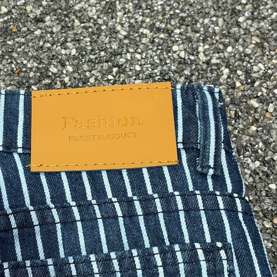 빈티지 스트라이프 와이드 팬츠 B4094 상품이미지4