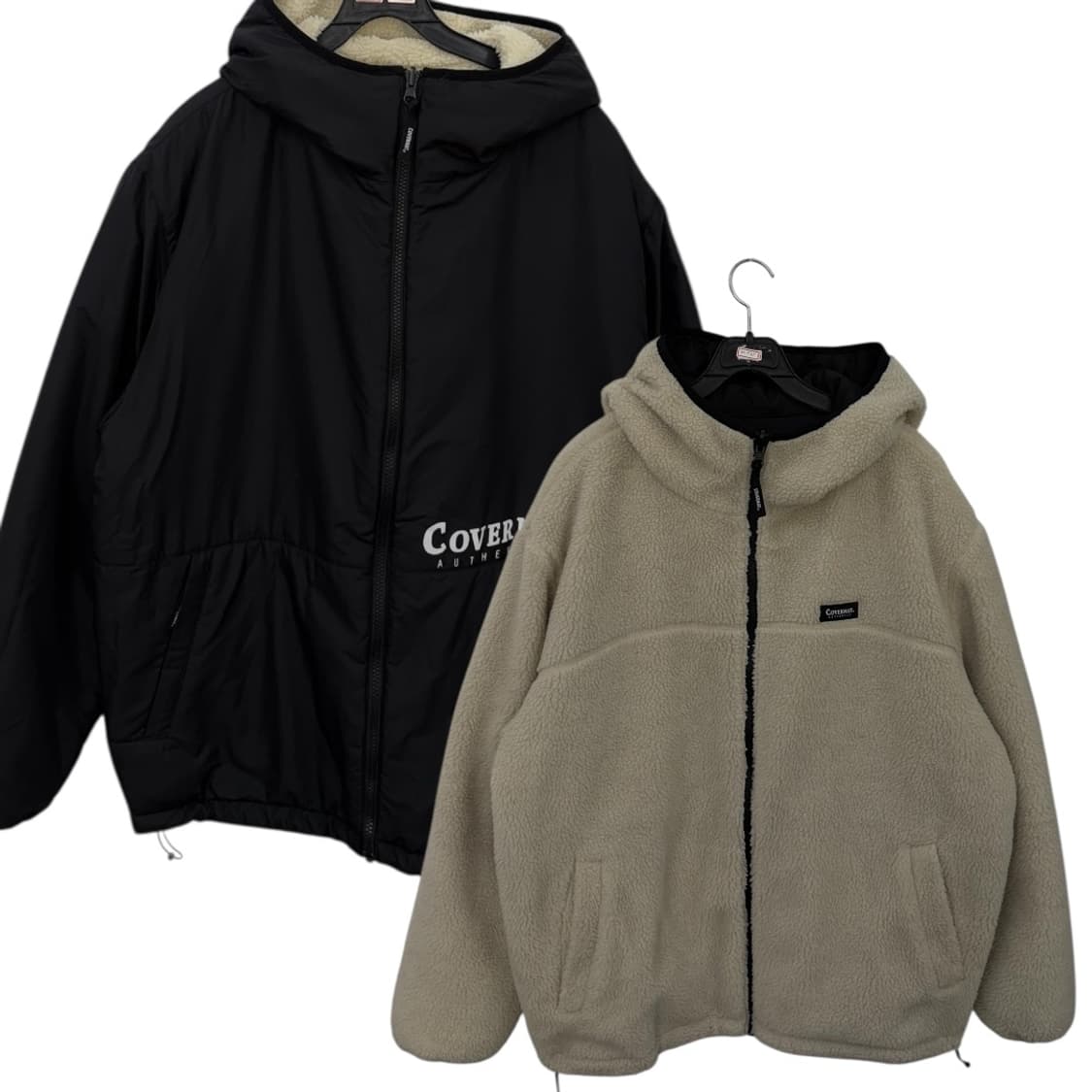 커버낫 리버시블 후리스점퍼 상품이미지1