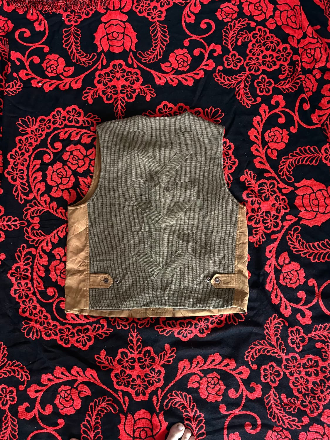 Western mood suede vest 상품이미지3