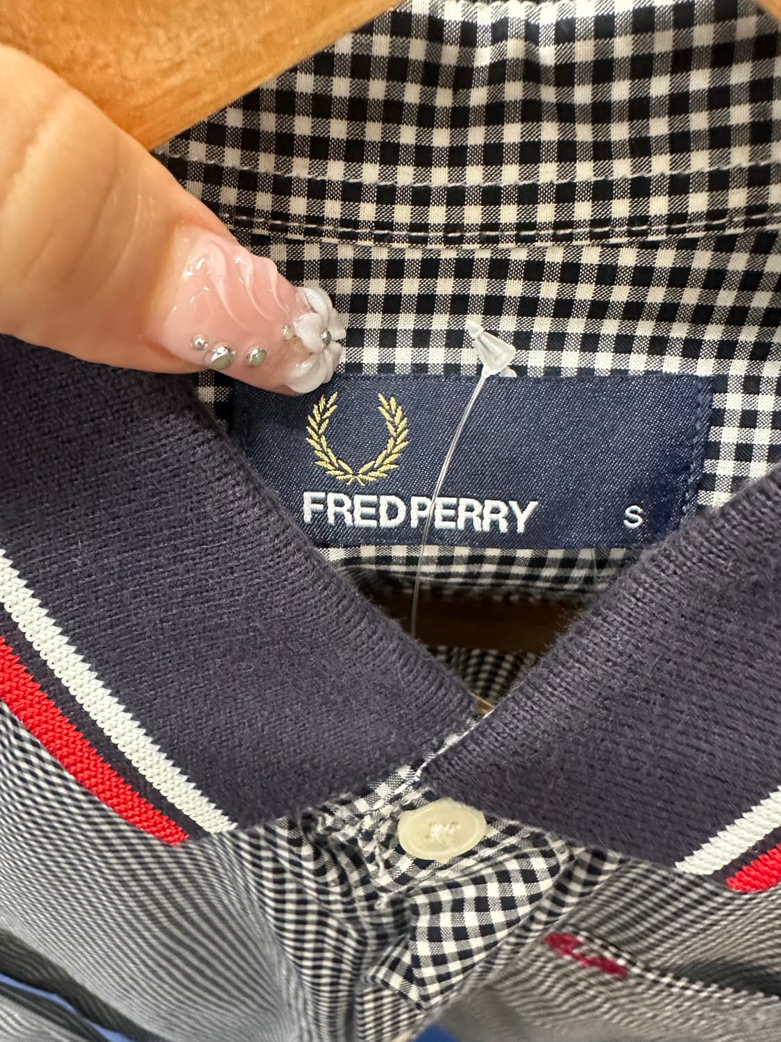 Fred perry 프레드페리 체크셔츠 상품이미지5
