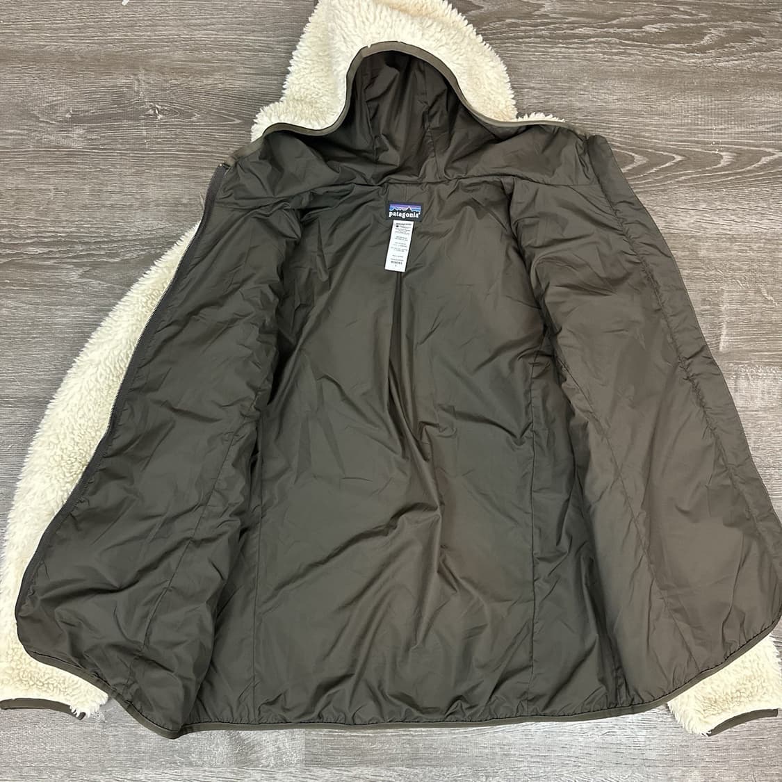 파타고니아 클래식 레트로-X 플리스 후드 자켓 내추럴 상품이미지5