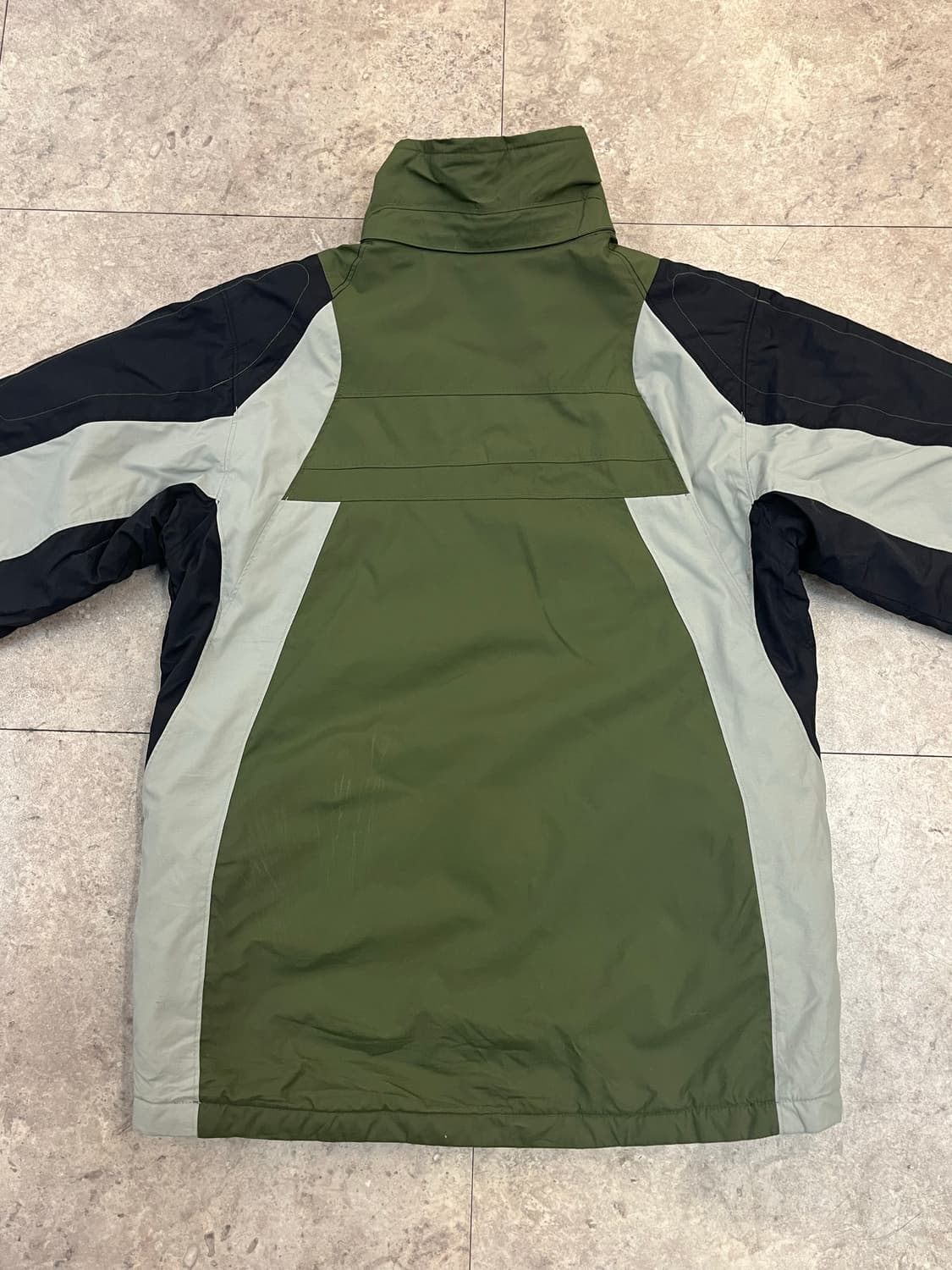 컬럼비아 배색 바람막이 자켓 카키 #csz2678 상품이미지7