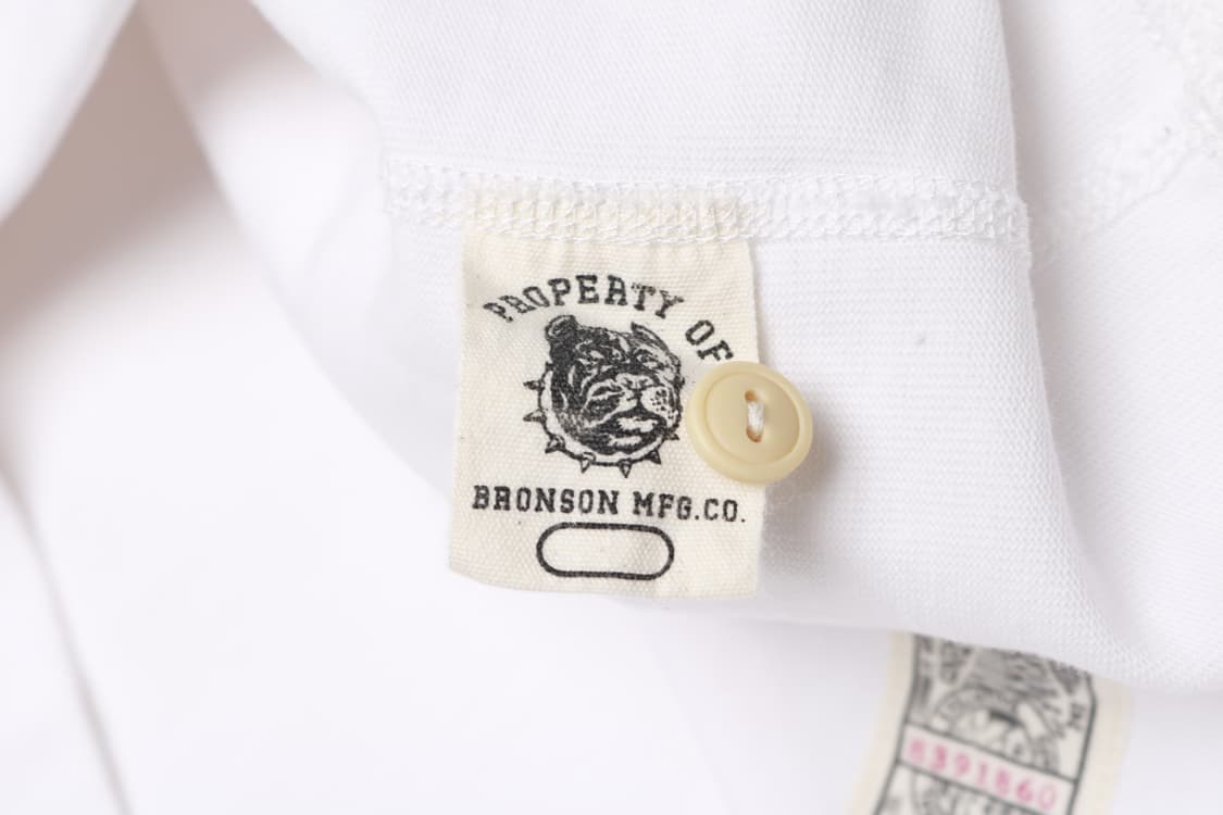 [XXL] 브론슨 화이트 롱슬리브 헨리넥 상품이미지4