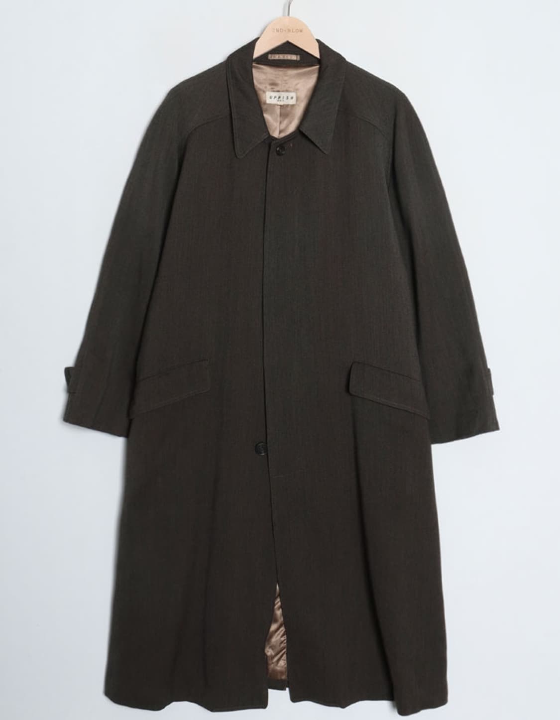 90's UPPISH MEN Raglan Balmacaan Coat 상품이미지1