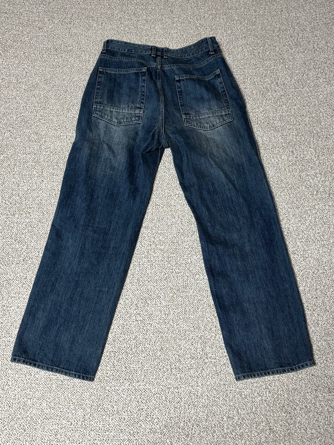 (1)러프사이드 Drape Denim Pants Medium Blue 상품이미지2