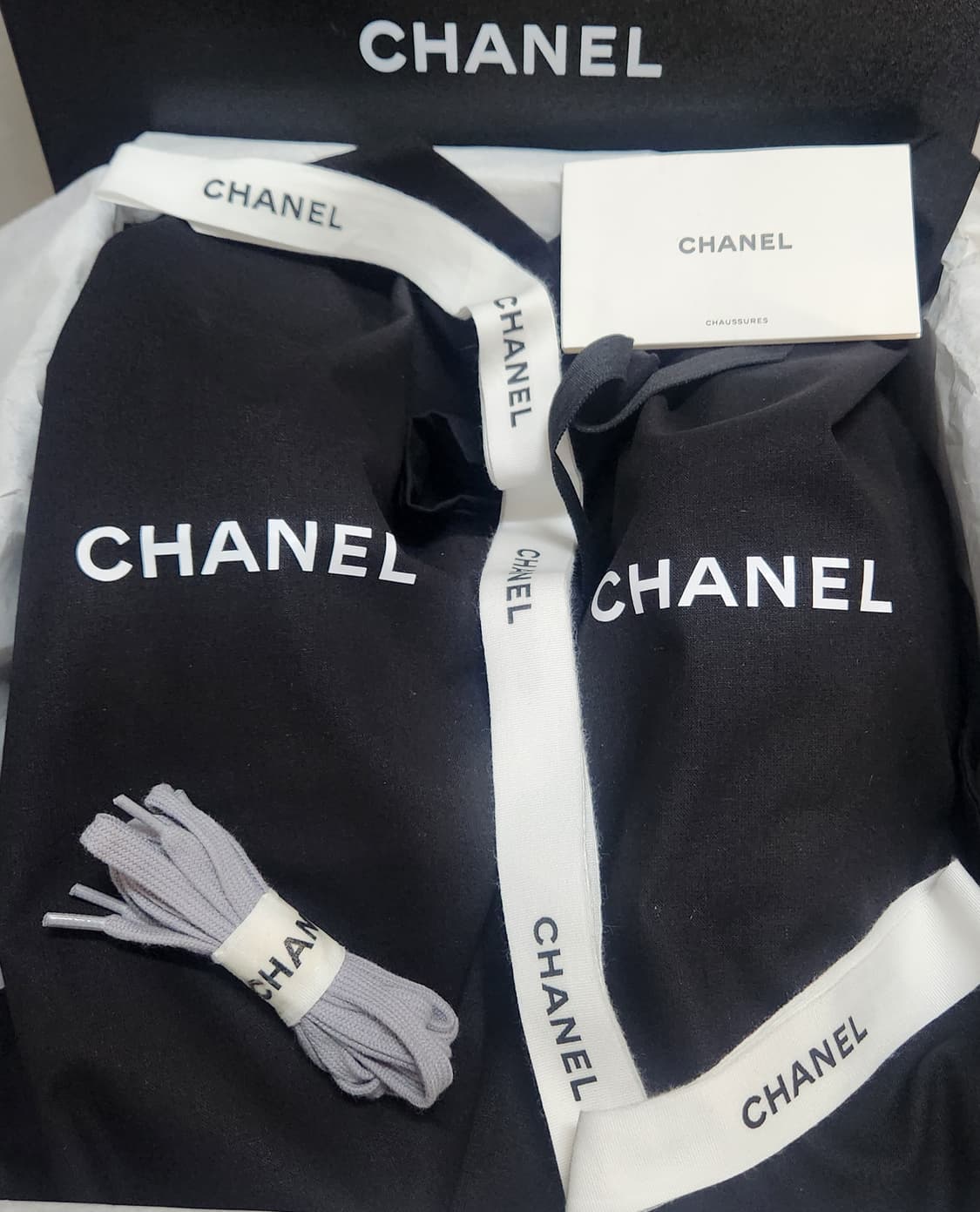 [정품 ] 샤넬 스니커즈 운동화 CC로고 스웨이드 그레이/블랙 42 상품이미지10