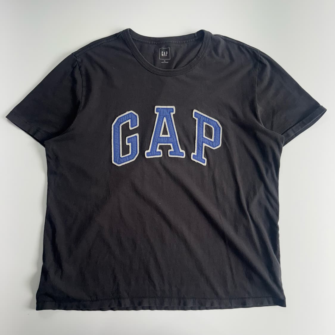 Gap 갭 블루 로고 블랙 반팔  상품이미지3