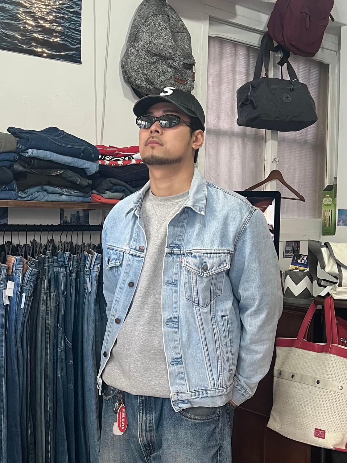 90’s 리바이스 데님 자켓 L MADE IN PORTUGAL 상품이미지3