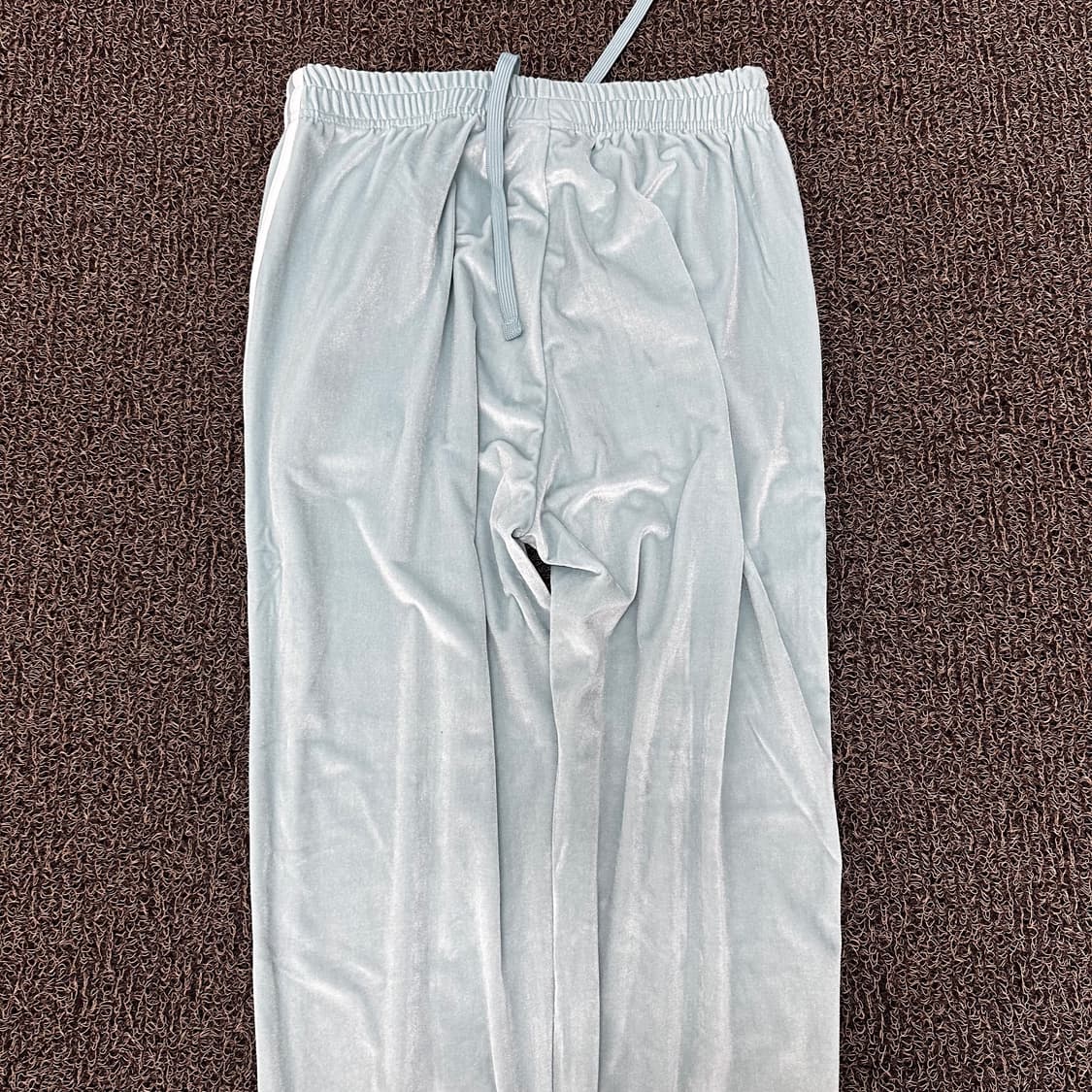 [새상품] 널디 벨벳 조거팬츠 운동복 민트 M 상품이미지6