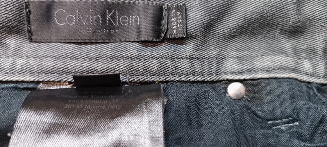 Calvin Klein Collection 코튼 스톤 워시드 진 상품이미지5