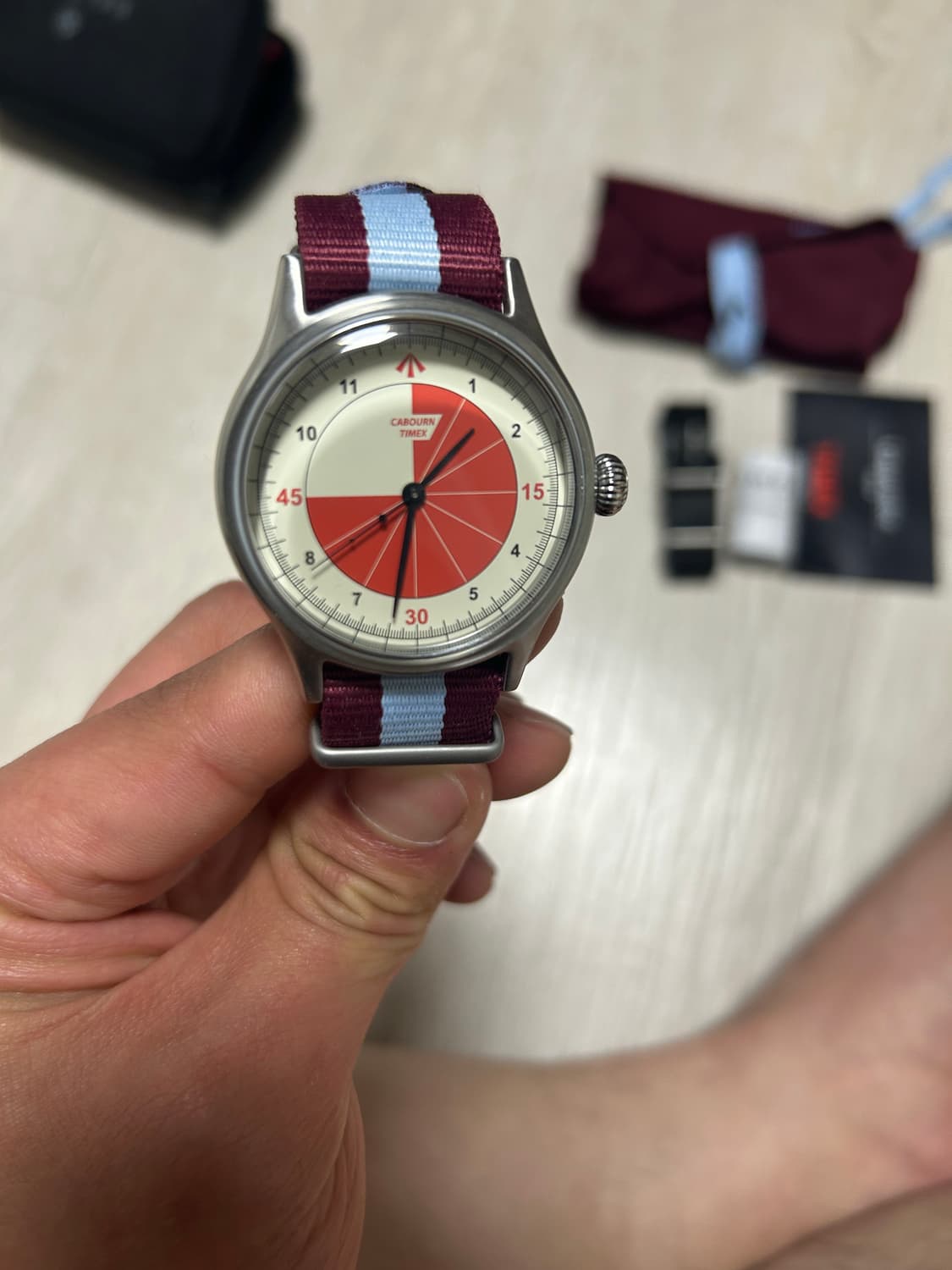 타이맥스 나이젤카본 레프리워치 상품이미지2