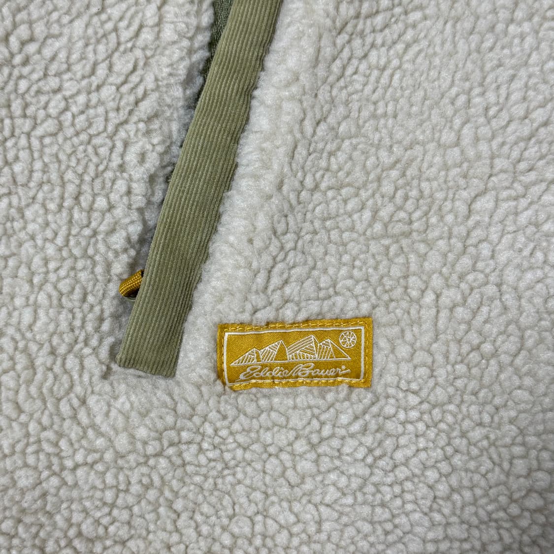 에디바우어 롱 쉐르파 후리스 코트 상품이미지8