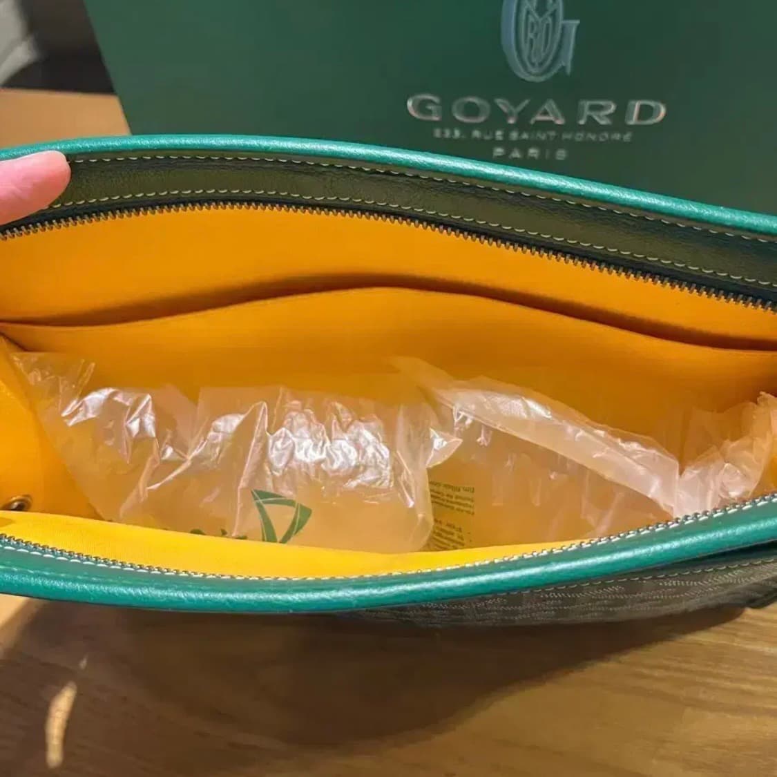 고야드 쥬방스 토일렛백 GM 그린 상품이미지9