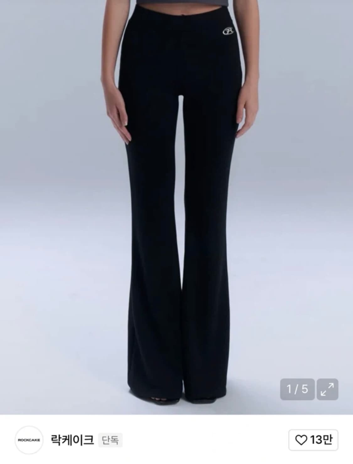 락케이크 Tribal Cutout Bootcut - Black 상품이미지1