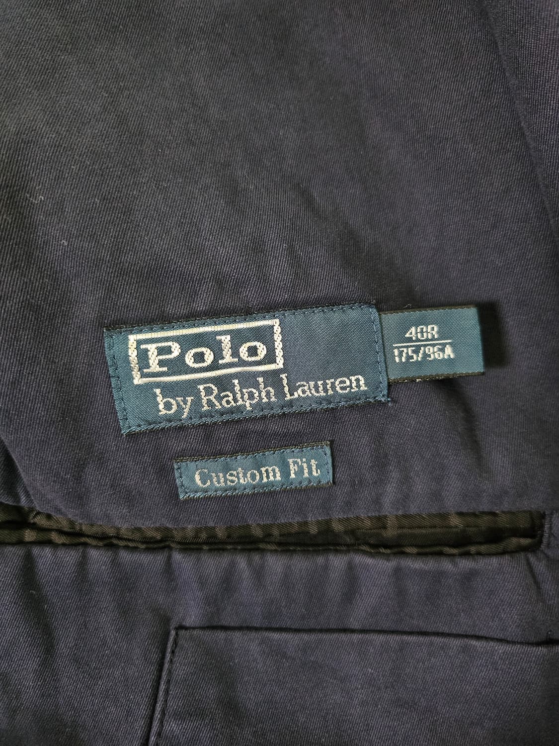 폴로 방패와펜 금장자켓 40R 상품이미지6