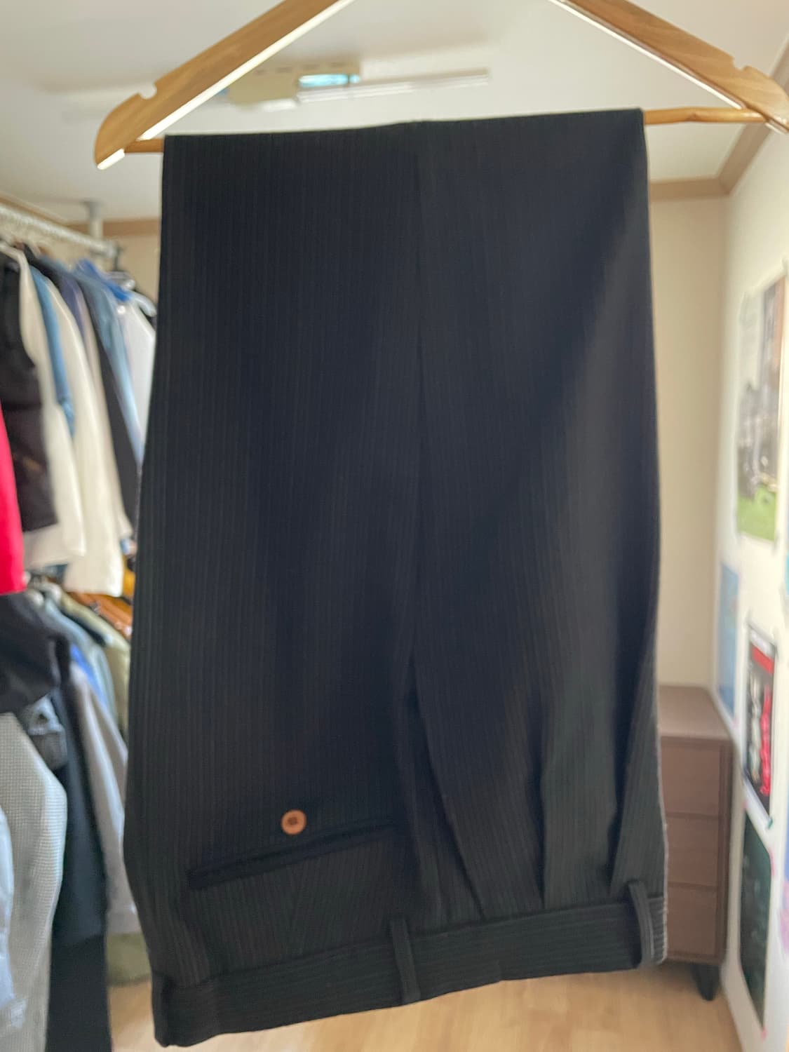 워드로브41 울 스트라이프 바텐더 팬츠 L 상품이미지2