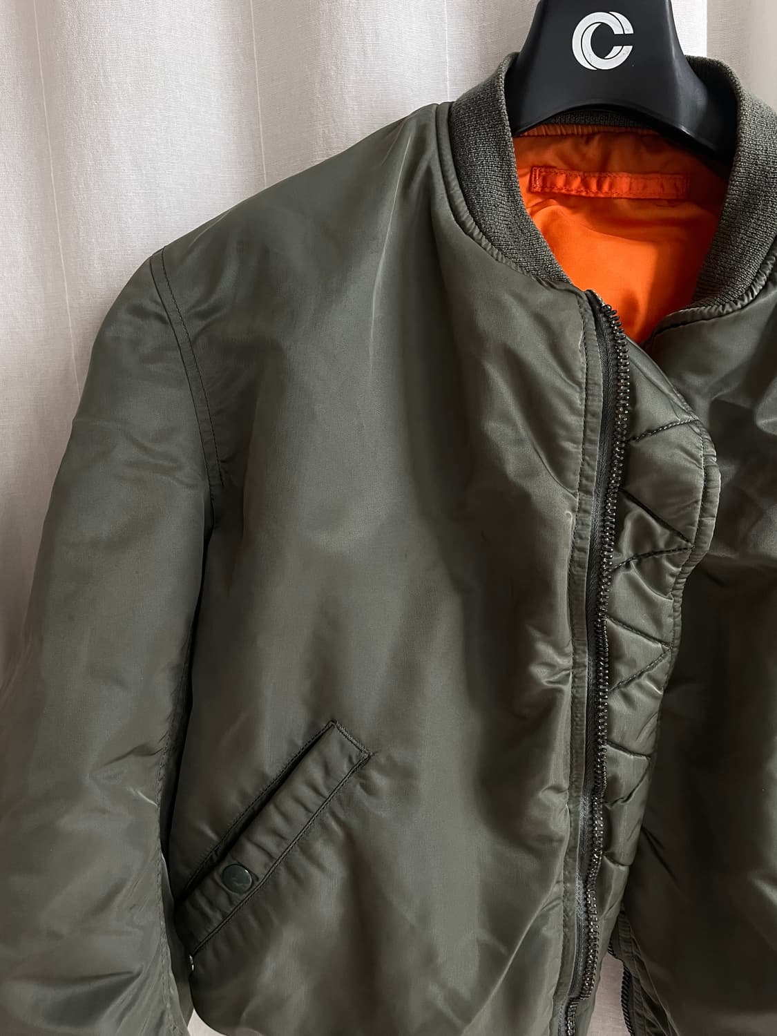 알파 정밀복각 ma-1 상품이미지3