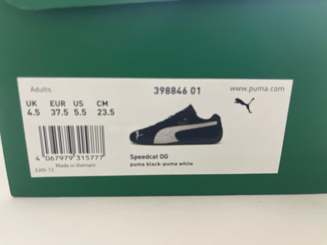 푸마 스피드캣OG 23.5cm 상품이미지2