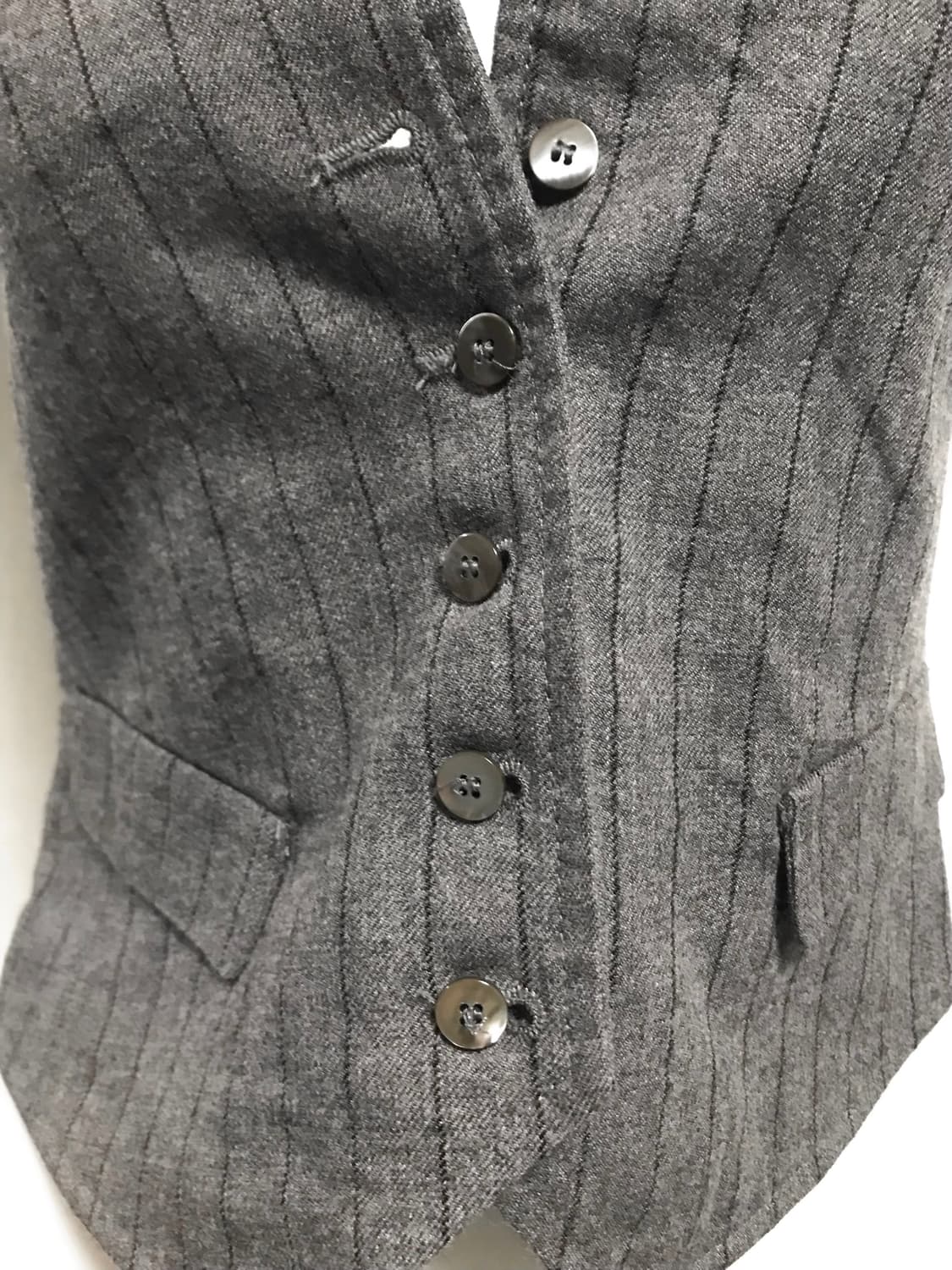 빈티지 simonetta 긱시크 아카이브 믹스 패턴 리본 베스트 조끼 상품이미지7