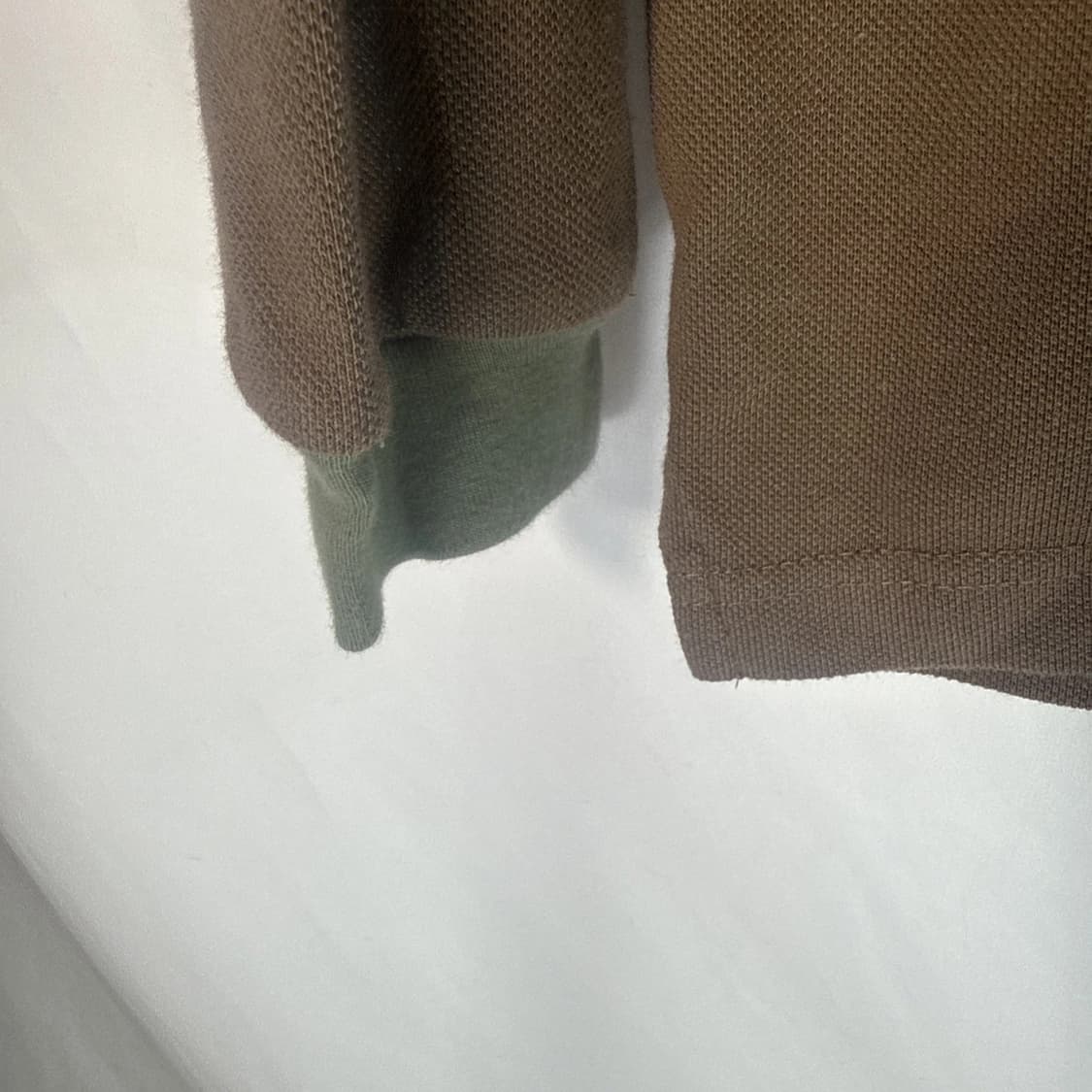 폴로 랄프로렌 빅포니 롱슬리브 카라 티셔츠 다크 브라운 상품이미지4