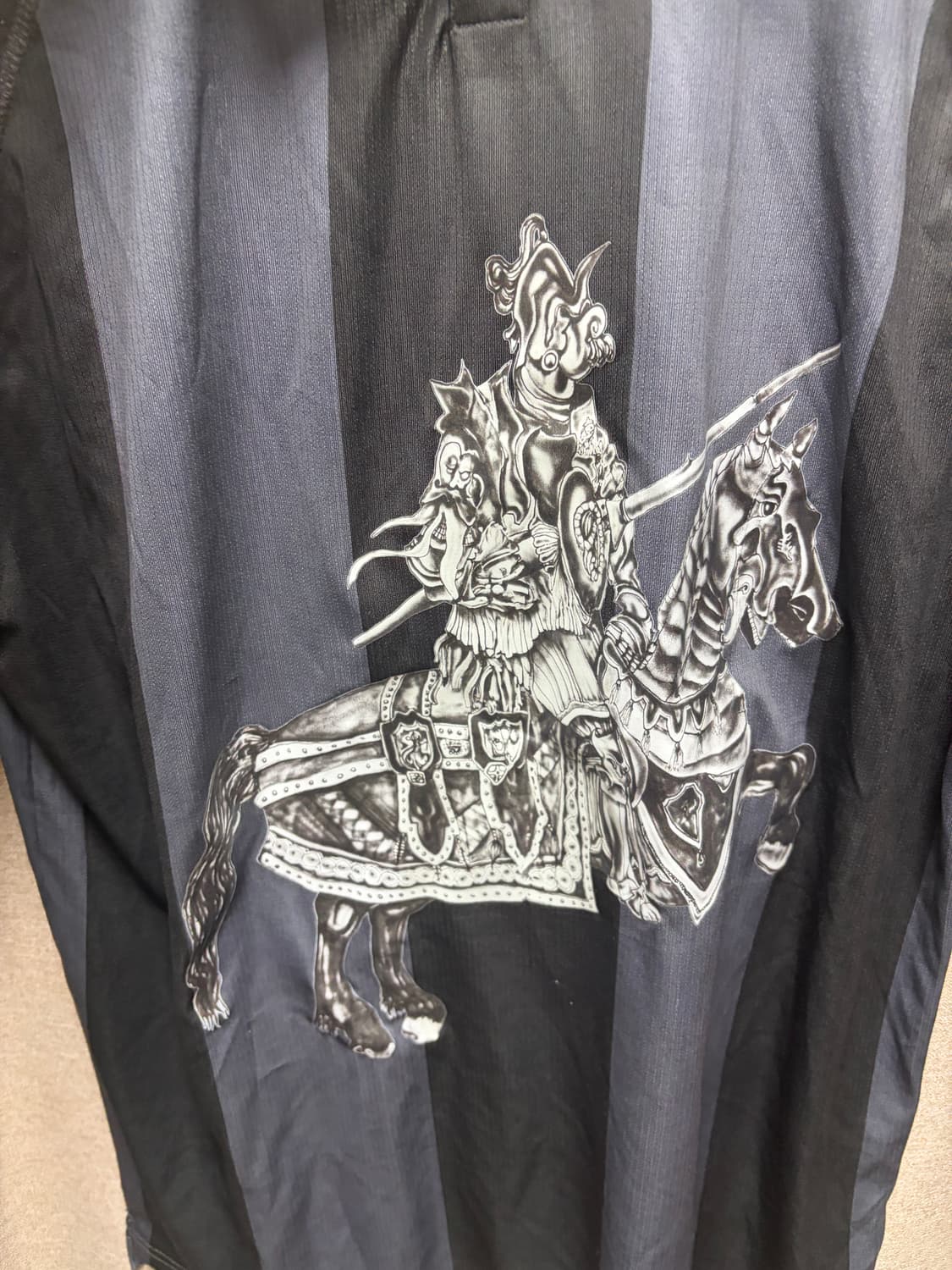 에어브러쉬 프린팅 매쉬 반팔 상품이미지3