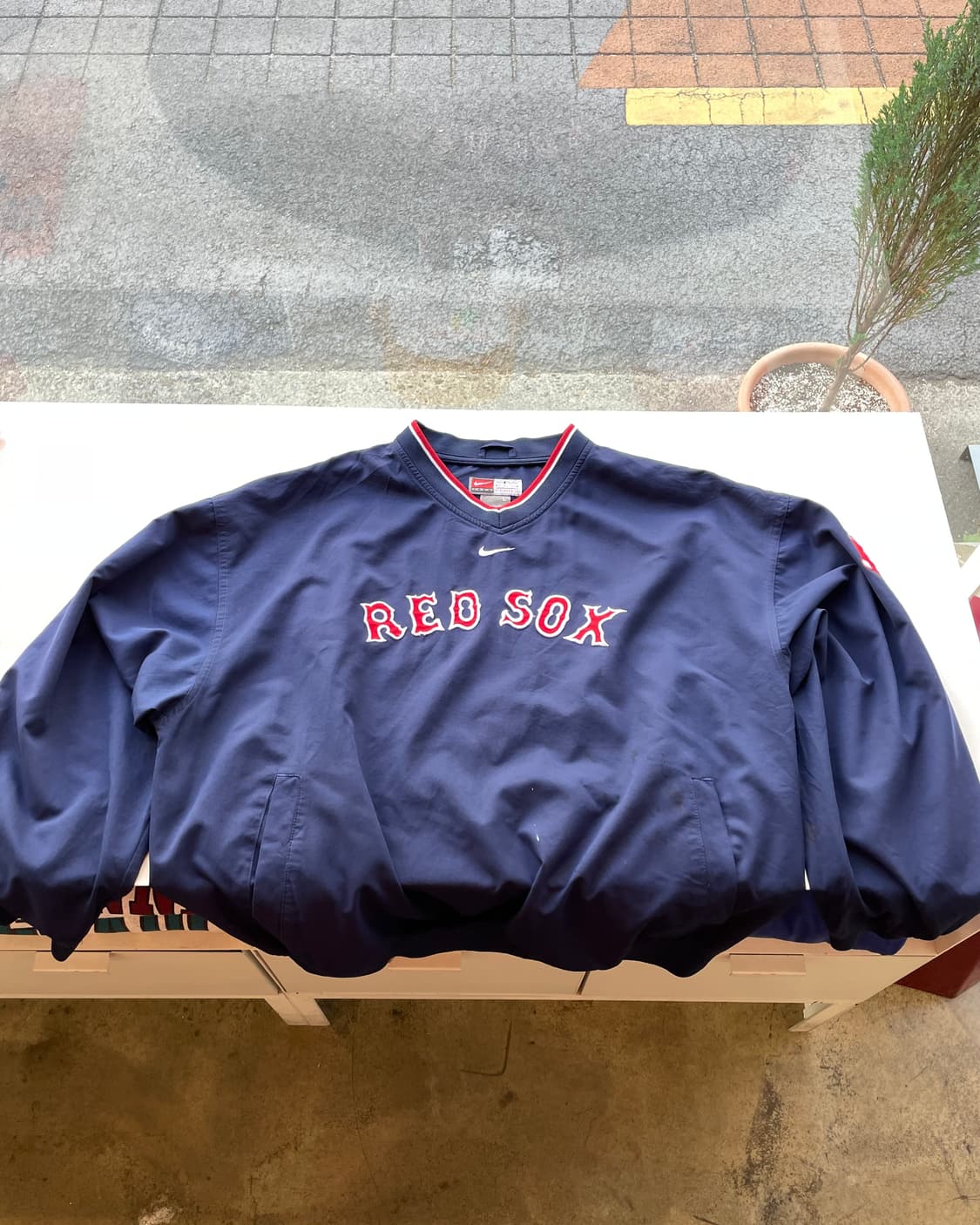 Old Nike ‘Boston Red Sox’ warm up 나이키 웜업 상품이미지4
