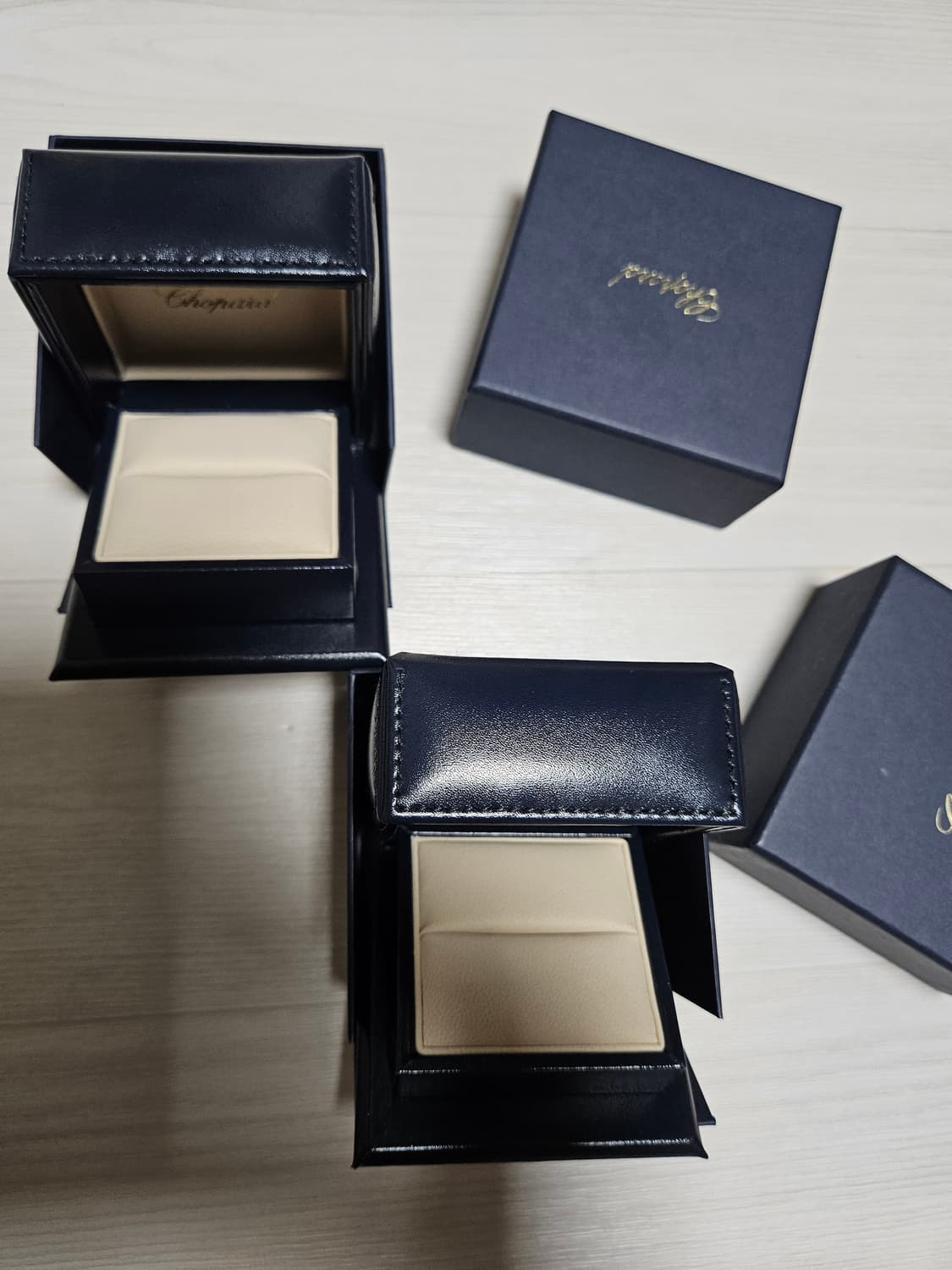 정품 쇼파드 반지 박스 2개 세트 상품이미지1