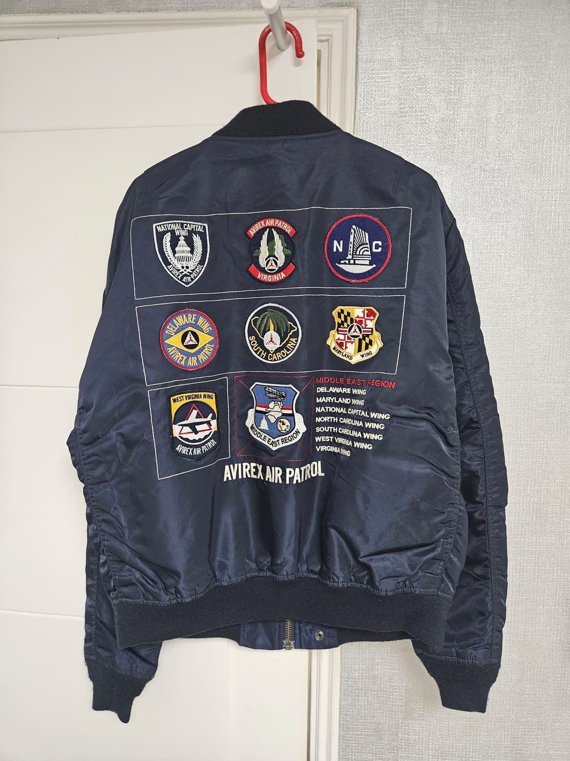Avirex L2b 플라이트 자켓 xl 에어패트롤 패치 아비렉스 상품이미지2