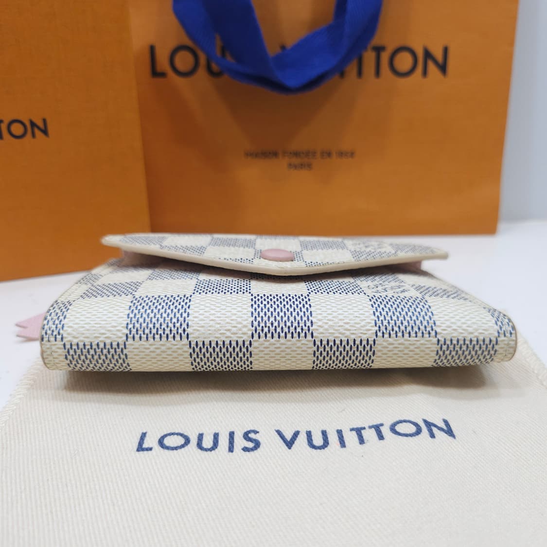[정품] 루이비통 다미에 아주르 빅토린 월렛 상품이미지4