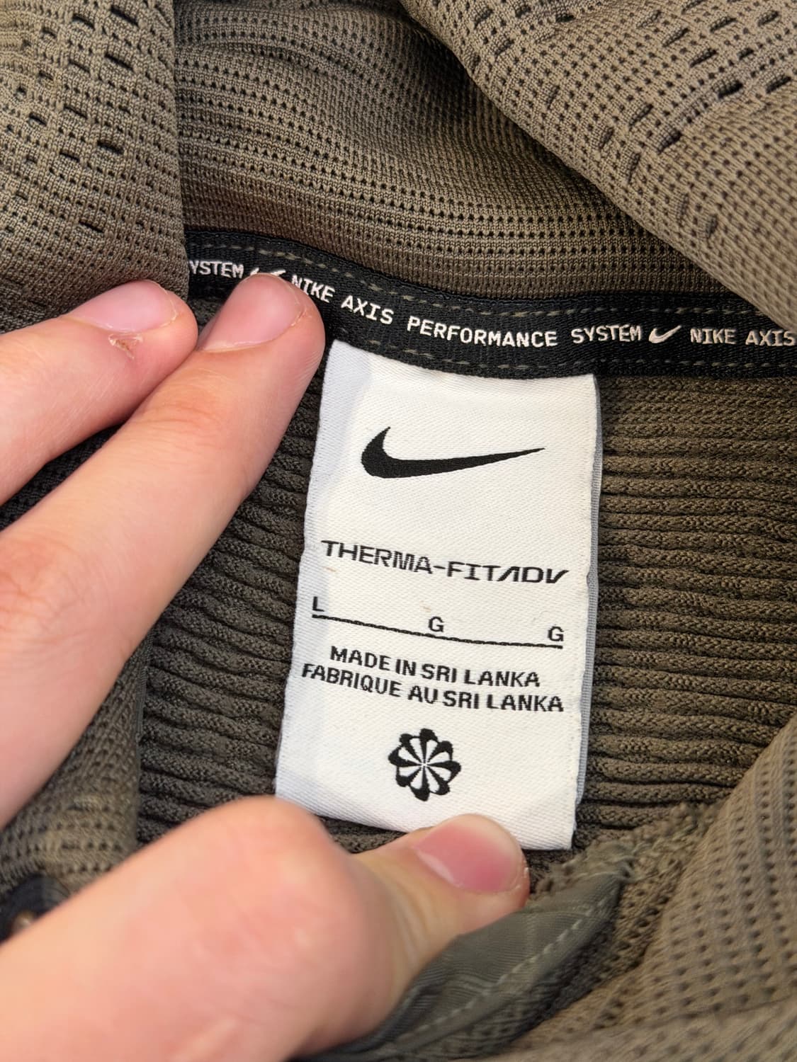 희귀) 나이키 써마핏 ADV 후드티 올리브 카키 상품이미지6