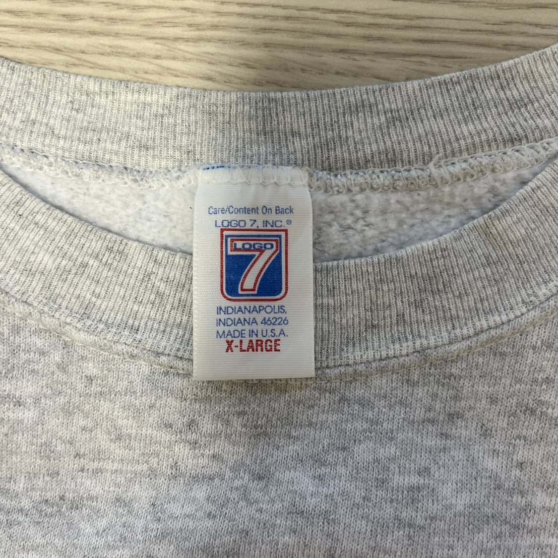 [XL] 90s LOGO7 sweat shirts 맨투맨 rosebowl 상품이미지4