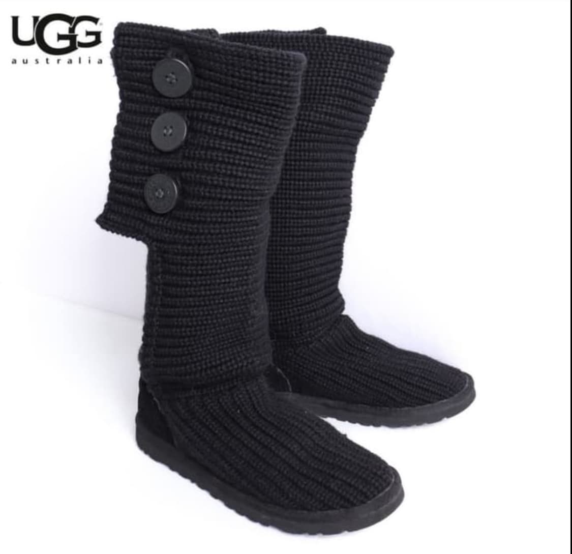 ugg cardy boots black 어그 니트 부츠 상품이미지1