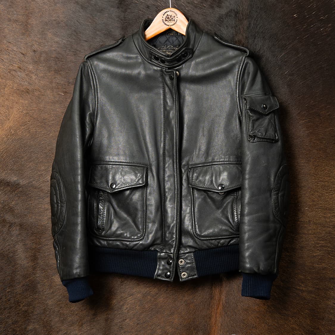 [93] 80s~ 할리데이비슨 by Hein Gericke 레더자켓  상품이미지1