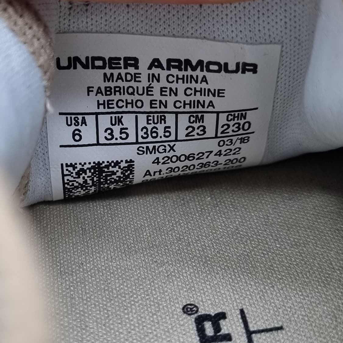 언더아머 레일핏 여성운동화230  상품이미지6