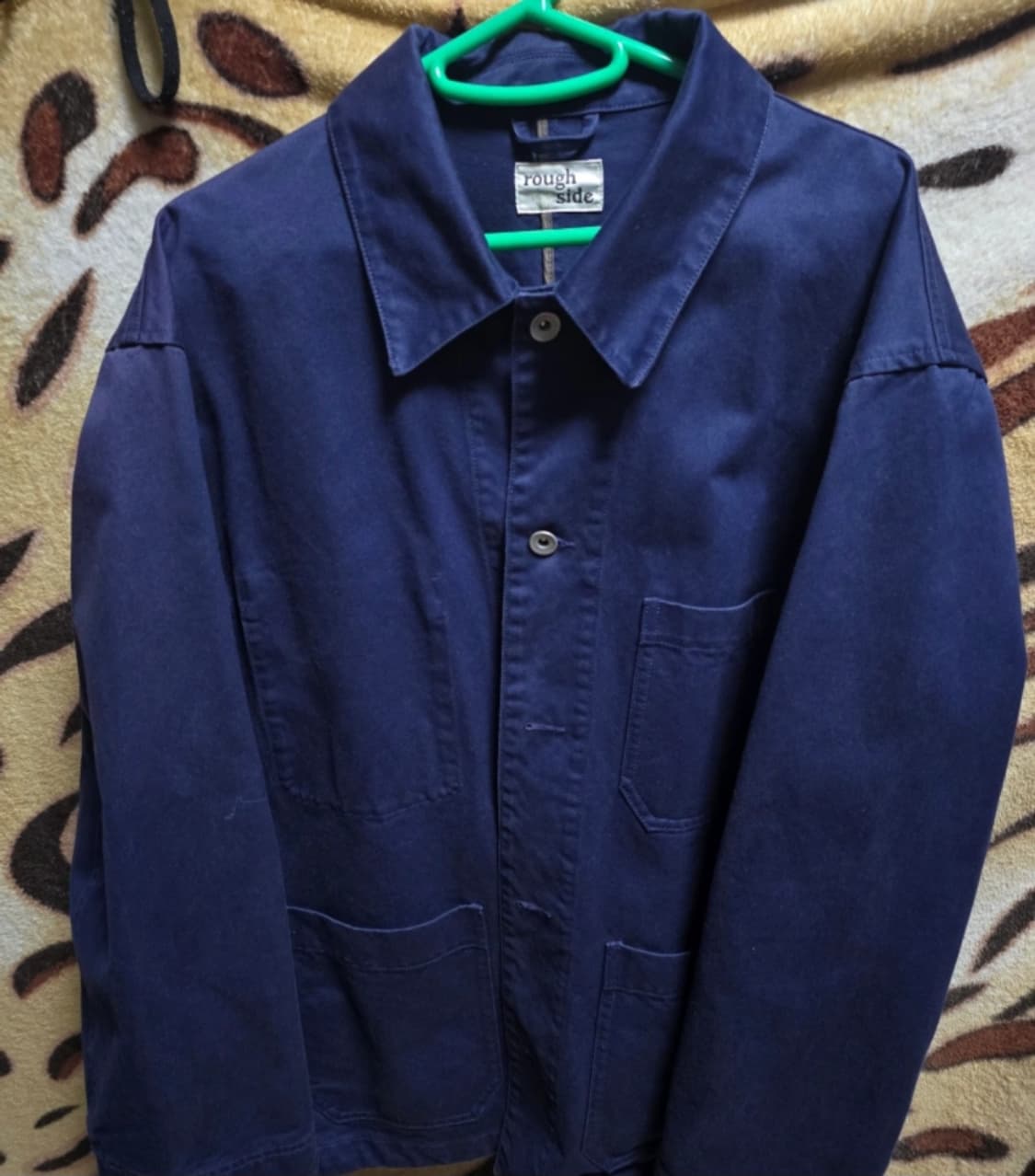 러프사이드 프렌치워크자켓 다크블루 3size (XL) 상품이미지4