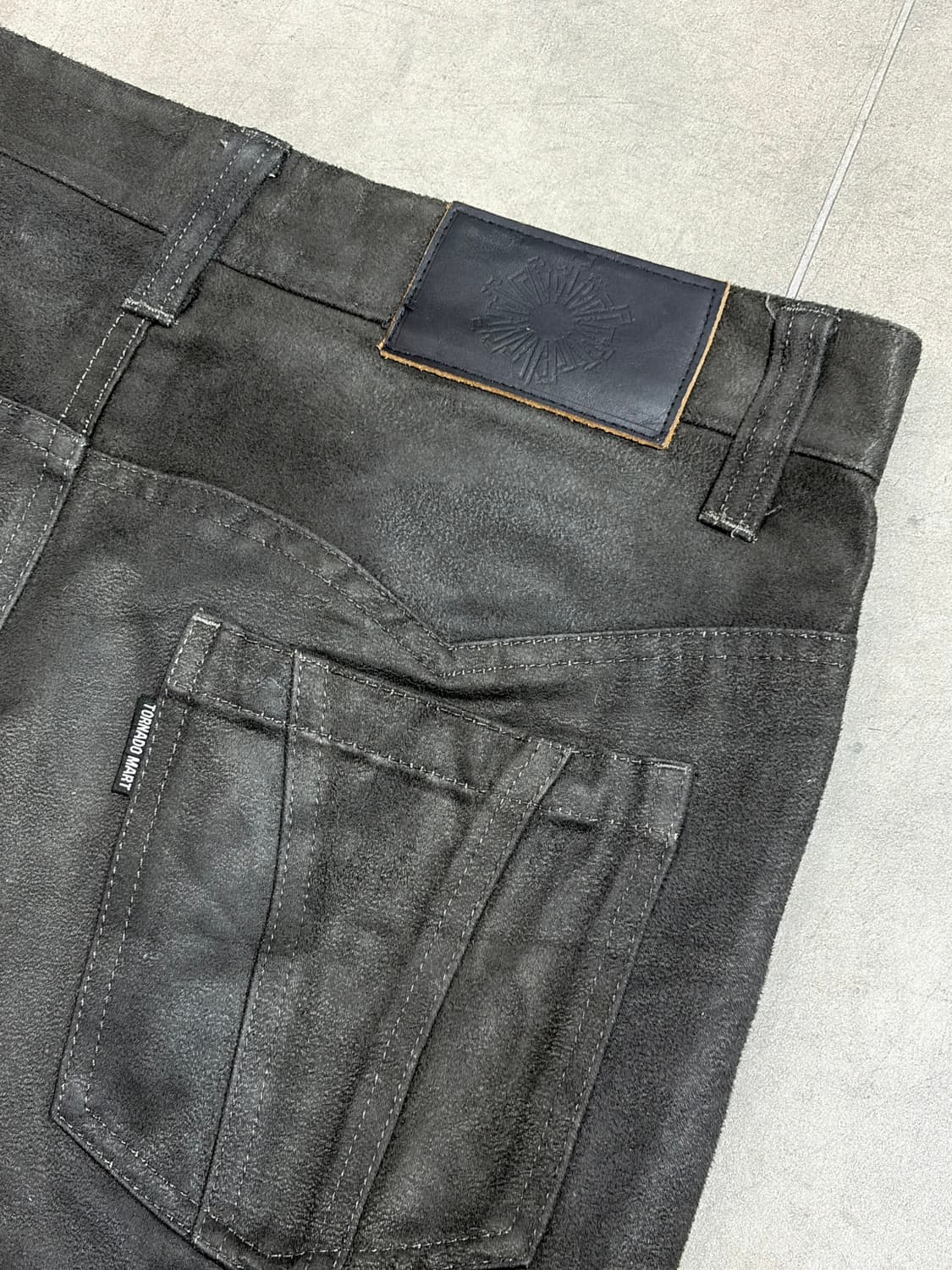 토네이도 마트 웨스턴 부츠컷 팬츠 릭 오웬스맛 팬츠 상품이미지9